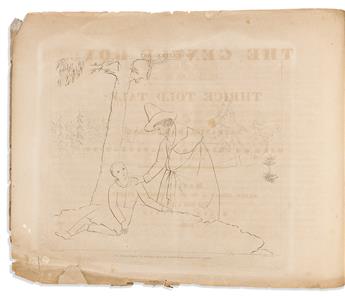 Hawthorne, Sophia Peabody, illus. (1809-1871) Nathaniel Hawthorne's The Gentle Boy.